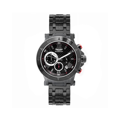 Bobroff Men's Black Steel Watch - One Size - Main Image