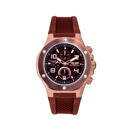Bobroff Men's Brown Rubber Watch - One Size - Main Image