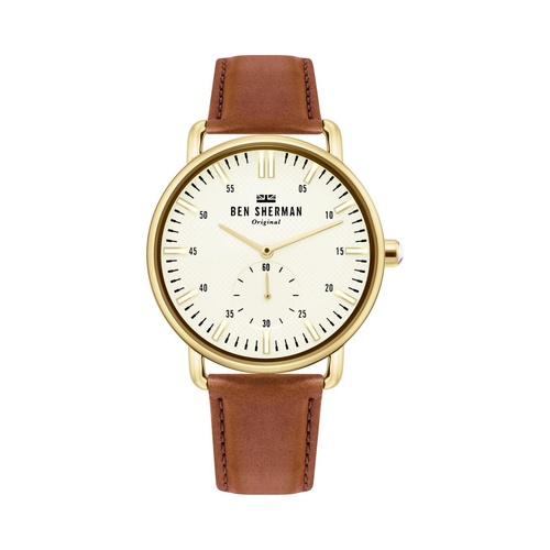 Ben Sherman Men's Brown Leather Watch - One Size - Main Image