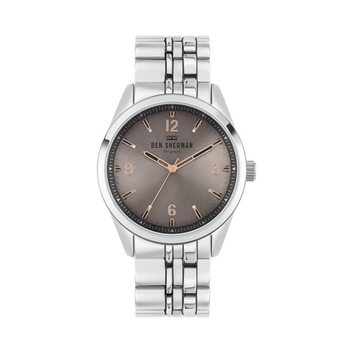 Ben Sherman Men's Gray Stainless Steel Watch - One Size - Main Image