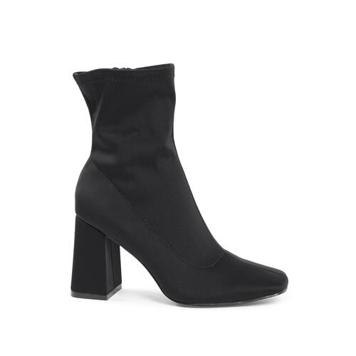 Fabric Ankle Boot with 9cm Heel - 36 EU - Main Image