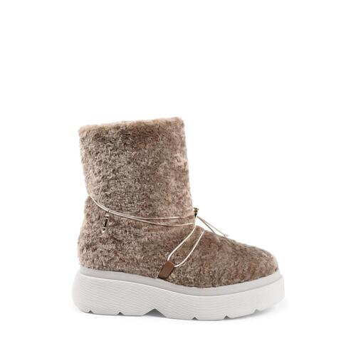 Faux Shearling Short Platform Boot - 37 EU - Main Image