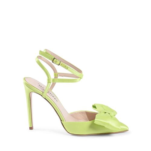 Dazzling Satin Ankle Strap Stilettos - 37 EU - Main Image