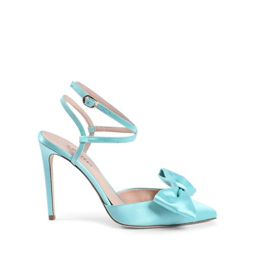 Dazzling Satin Ankle-Strap Stiletto Pump - 39 EU - Main Image