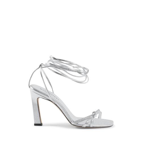 Lace-Up  Leather High-Heel Sandal - 38 EU - Main Image