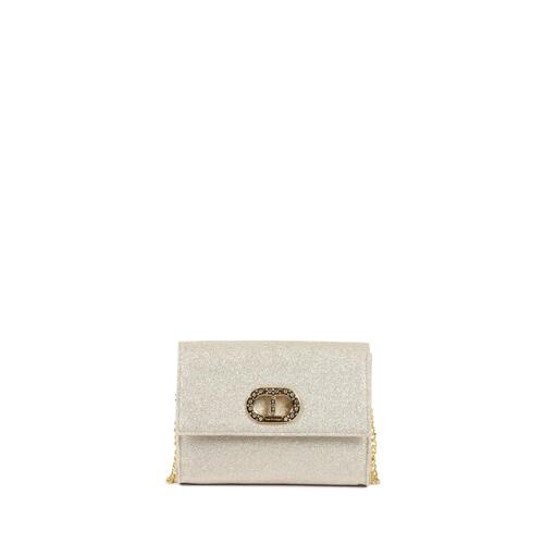 Glitter Chain Strap Clutch - One Size - Main Image