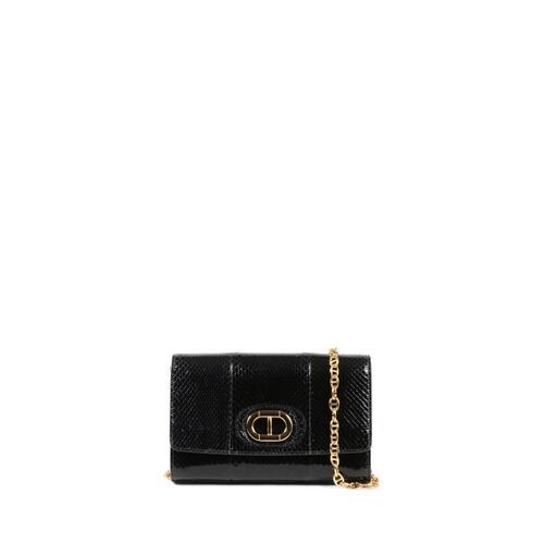Python Chain Strap Clutch - One Size - Main Image