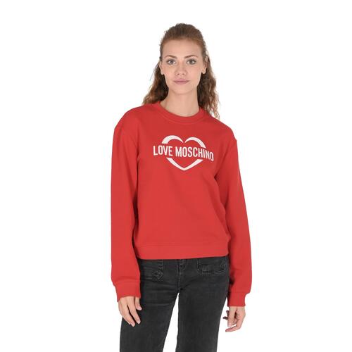 Cotton Sweatshirt with Inlay Detail - 42 EU - Main Image