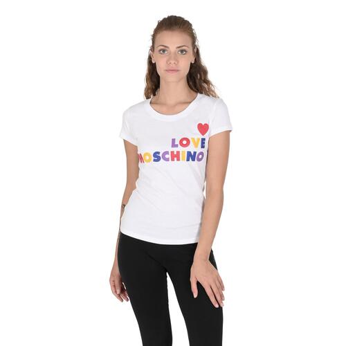 Cotton t-shirt with design detail - 44 EU - Main Image