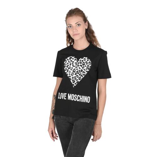 Cotton T-Shirt with Logo Detail - 46 EU - Main Image