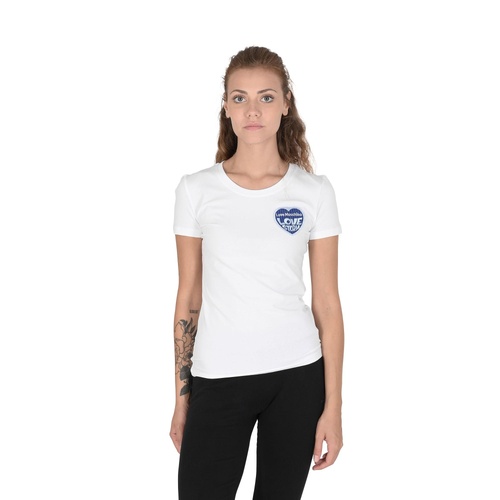 Love Moschino Women's Love Storm T-Shirt  White - 40 IT - Main Image