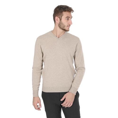 Refined Cashmere V-Neck Sweater - M - Main Image