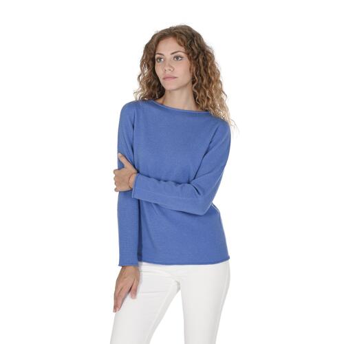 Premium Cashmere Boatneck Sweater - M - Main Image