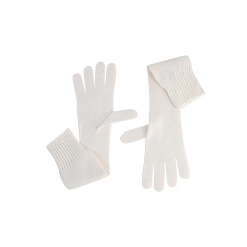 Luxury Cashmere Womens Long Gloves - M - Main Image