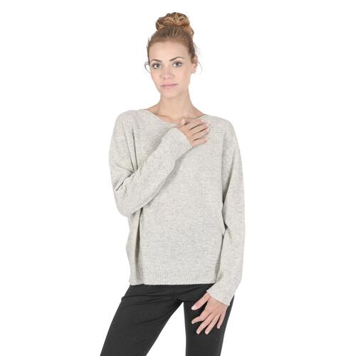 Oversize Boat Neck Cashmere Sweater - XL - Main Image