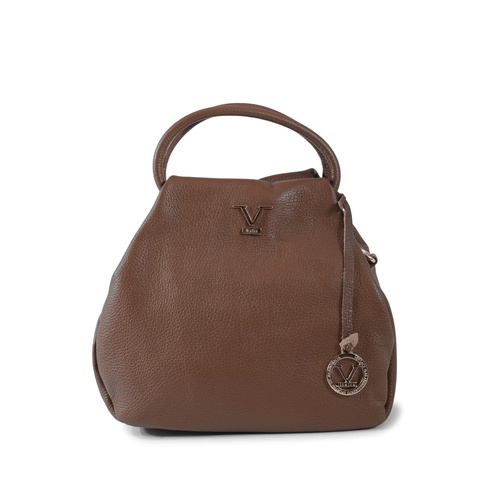 V Italia Leather Handbag for Women - Brown - One Size - Main Image