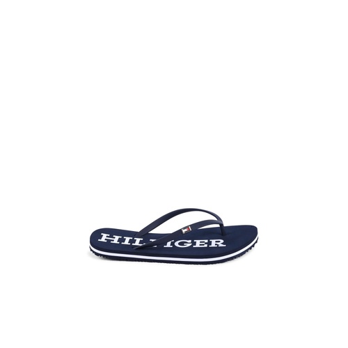 Hilfiger Logo Flip Flops Summer Sandals - 42 IT - Main Image
