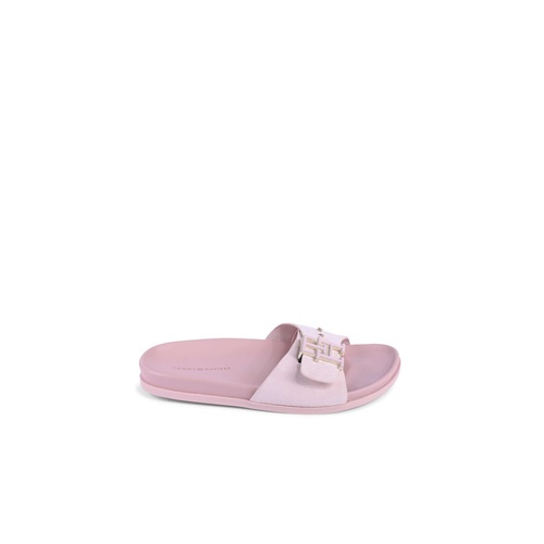 Suede Buckle Slides - 39 EU - Main Image