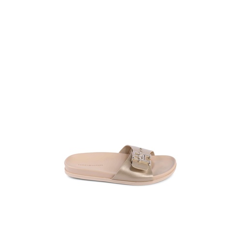 Leather Sandal with Gold Detailing - 41 EU - Main Image