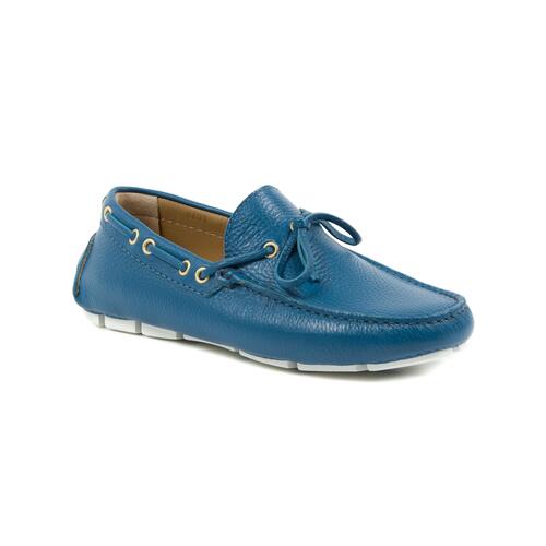 Hand-Stitched Leather Loafers - 43 EU - Main Image