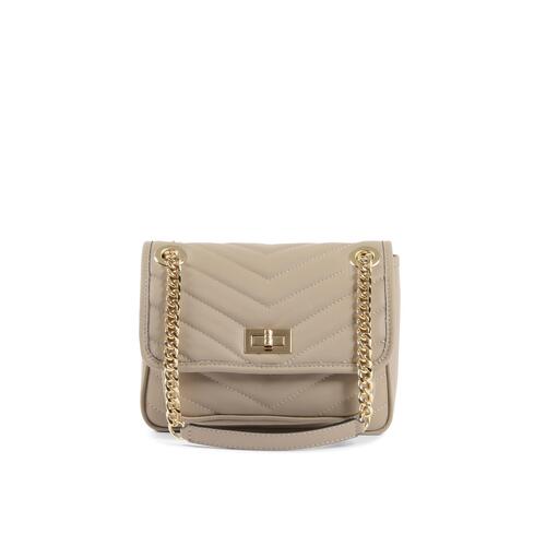 V Italia by Versace 1969 abbigliamento sportivo srl Women's Leather Beige Handbag in Beige - One Size - Main Image
