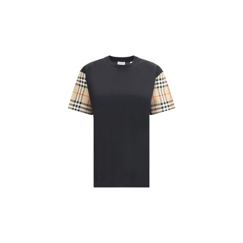 Burberry Women's Check Archive Sleeve T-shirt - S - Main Image