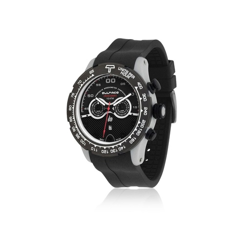 Bultaco Men's Black Rubber Watch - One Size - Main Image