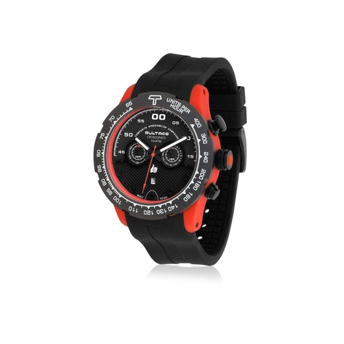 Bultaco Men's Black Rubber Watch - One Size - Main Image