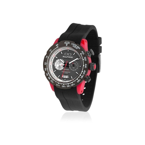 Bultaco Men's Black Rubber Watch - One Size - Main Image