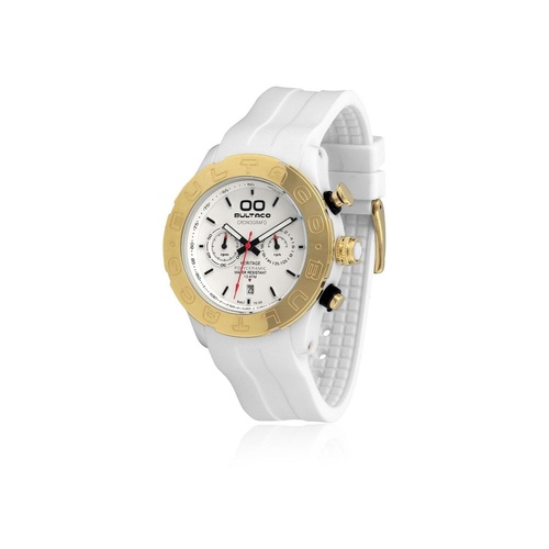 Bultaco Men's White Rubber Watch - One Size - Main Image