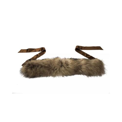 Luxurious Fur Neck Warmer One Size Women - Main Image