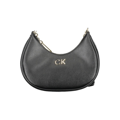 Calvin Klein Women's Elegant Black Chain Shoulder Bag - One Size - Main Image