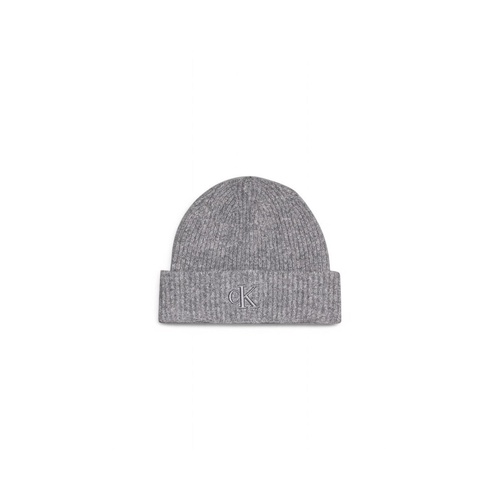 Calvin Klein Women's Gray Acrylic Hat - One Size - Main Image
