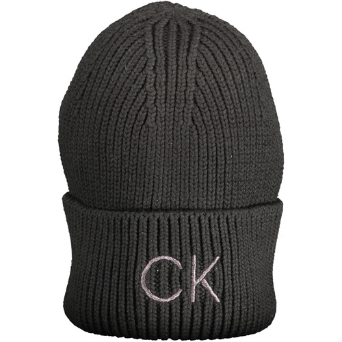 Calvin Klein Women's Black Cotton Hat - One Size - Main Image