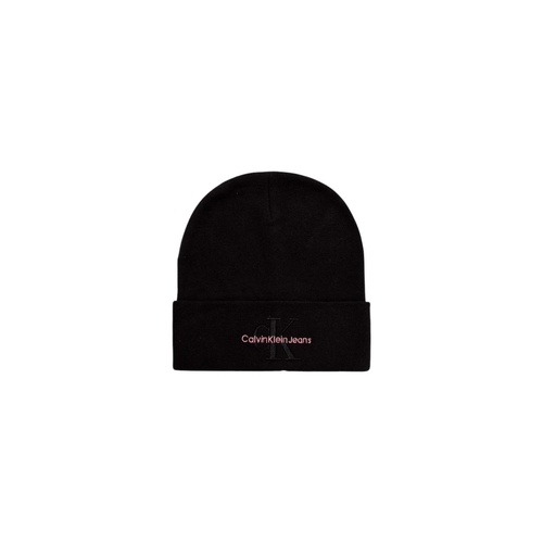 Calvin Klein Jeans Women's Black Cotton Hat - One Size - Main Image