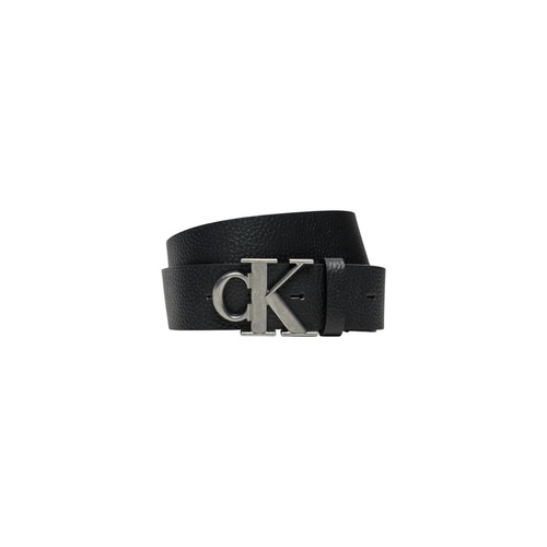 Calvin Klein Jeans Men's Black Leather Belt - 100 cm - Main Image