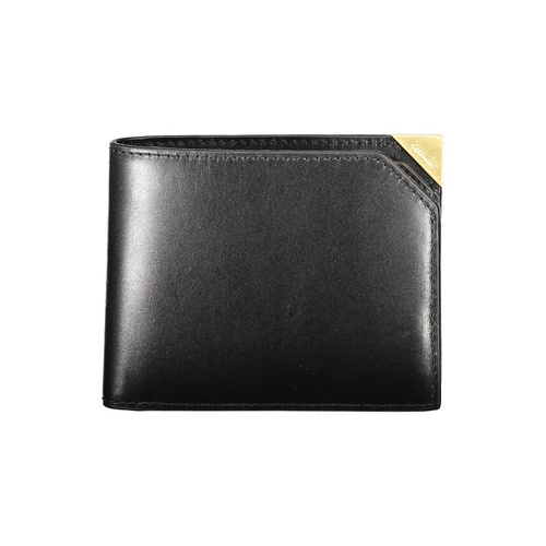 Calvin Klein Men's Black Leather Wallet - One Size - Main Image