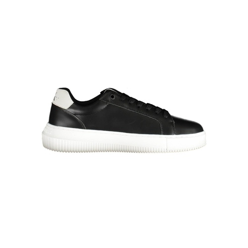 Calvin Klein Women's Black Polyester Sneaker - 39 EU - Main Image
