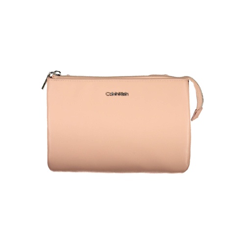 Calvin Klein Women's Chic Pink Contrasting Details Shoulder Bag - One Size - Main Image