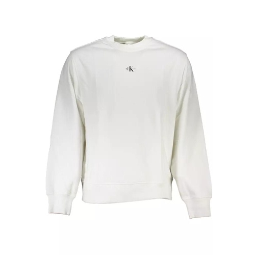 Calvin Klein Men's White Cotton Sweater - L - Main Image