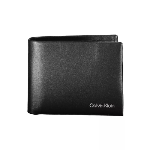 Calvin Klein Men's Black Polyester Wallet - One Size - Main Image