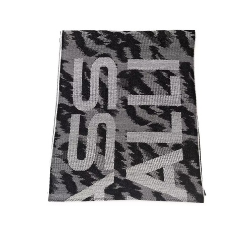 Cavalli Class Men's Elegant Animalier Fantasy Wool-Blend Scarf - One Size - Main Image