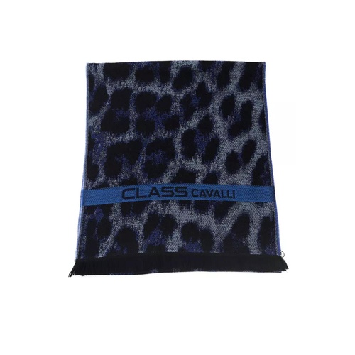 Cavalli Class Men's Animalier Fantasy Logo Luxury Scarf - One Size - Main Image