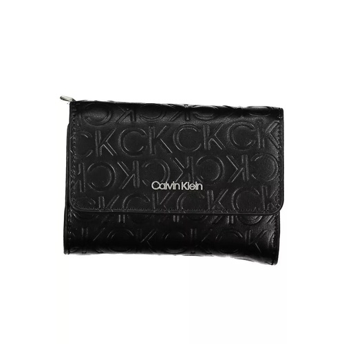 Calvin Klein Women's Black Polyethylene Wallet - One Size - Main Image