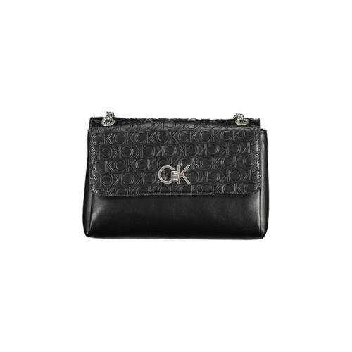 Calvin Klein Women's Black Polyester Handbag - One Size - Main Image