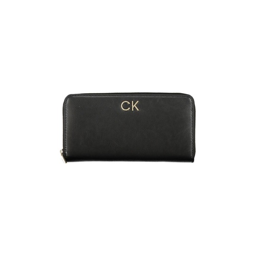 Calvin Klein Women's Black Polyester Wallet - One Size - Main Image