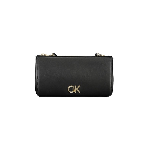 Calvin Klein Women's Black Polyester Handbag - One Size - Main Image