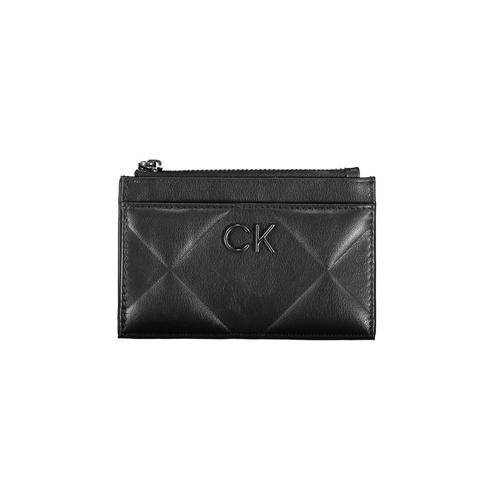 Calvin Klein Women's Black Polyester Wallet - One Size - Main Image