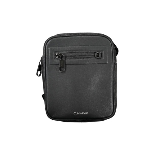 Calvin Klein Men's Black Polyester Shoulder Bag - One Size - Main Image