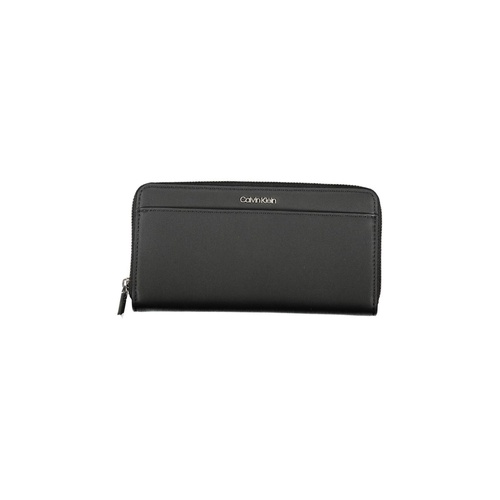 Calvin Klein Women's Black Polyester Wallet - One Size - Main Image